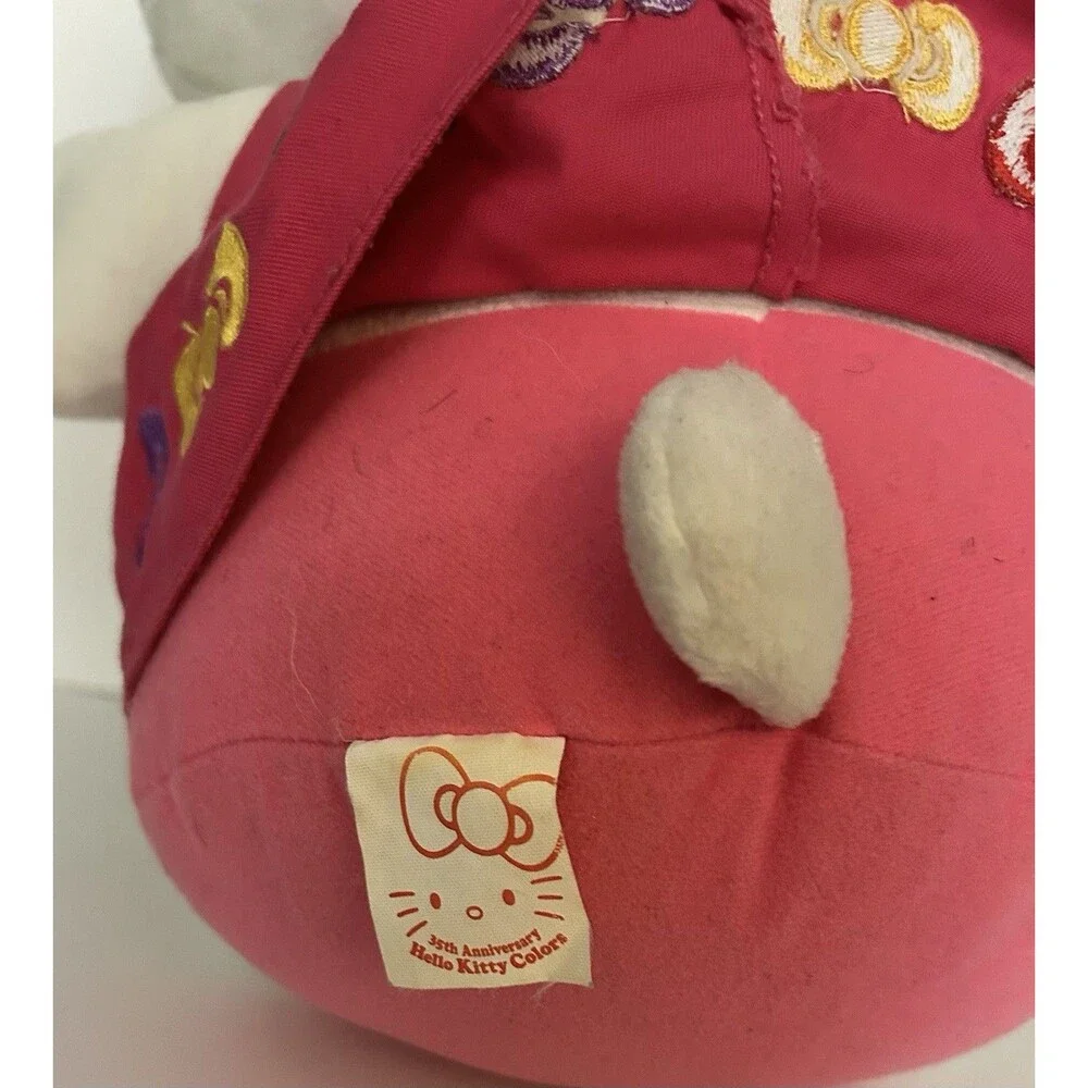 Sanrio Hello Kitty Colors 35th Anniversary Plush with Pink Colors Dress 15